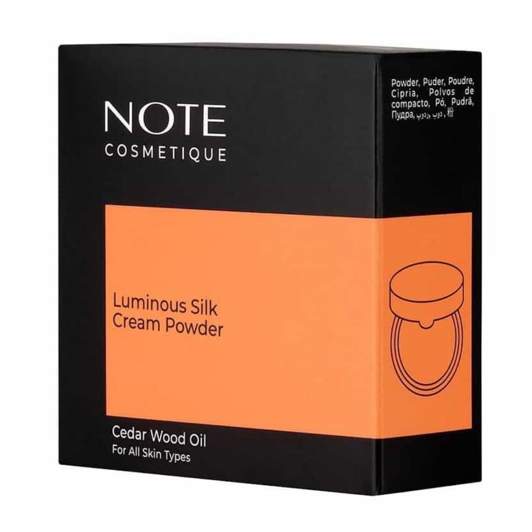 Note Lumınous Sılk Cream Powder 05 Honey Beıge