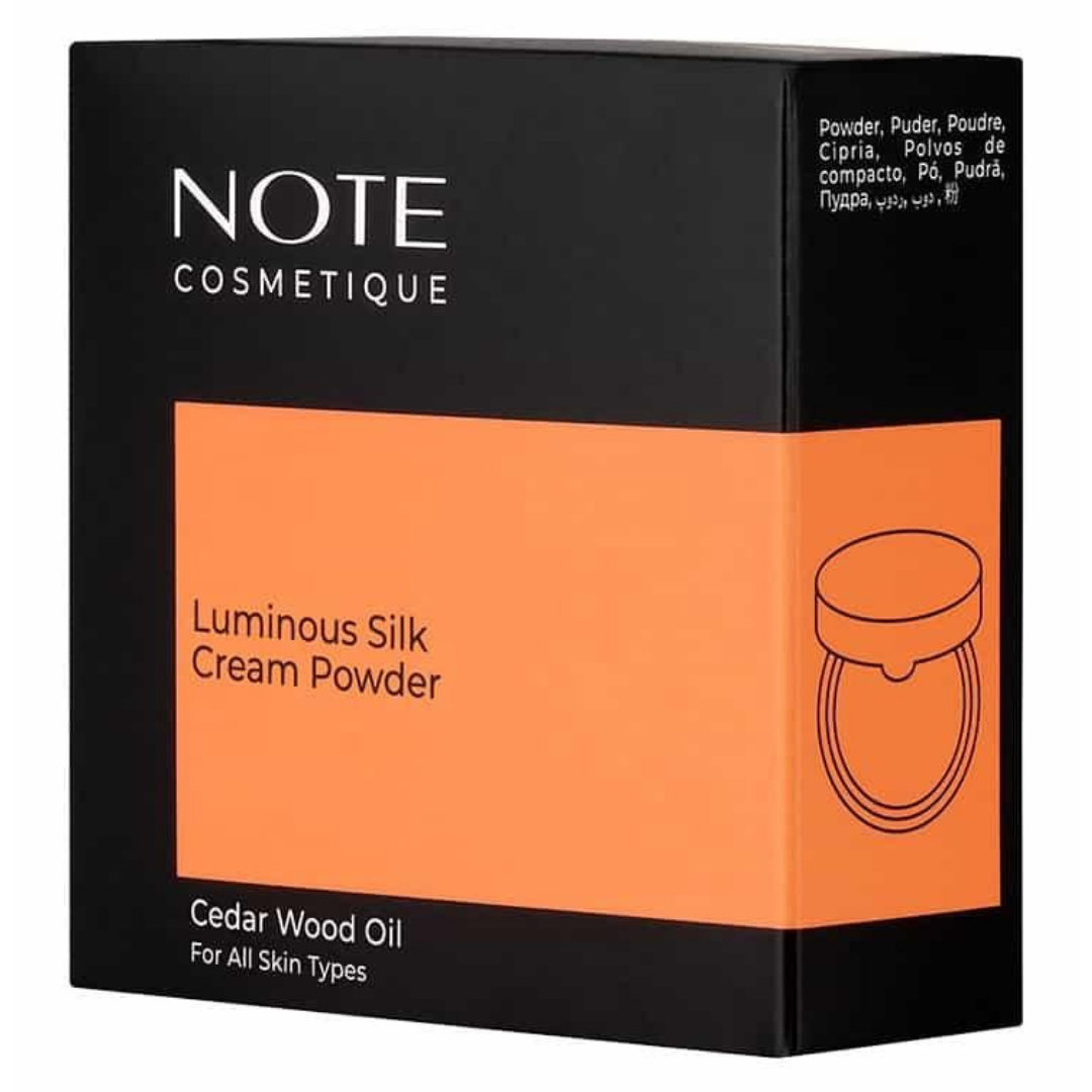 Note Luminous Silk Cream Powder 06 Dark Honey