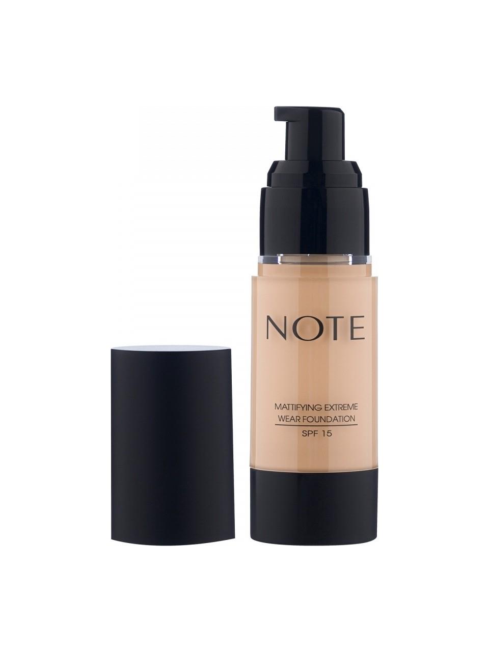 Note Mattifying Extreme Wear Foundation 02