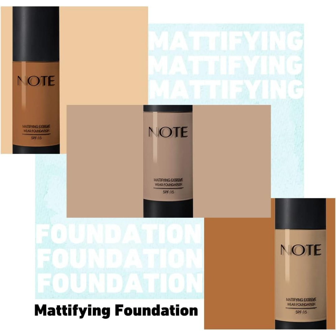 Note Mattifying Extreme Wear Foundation 08