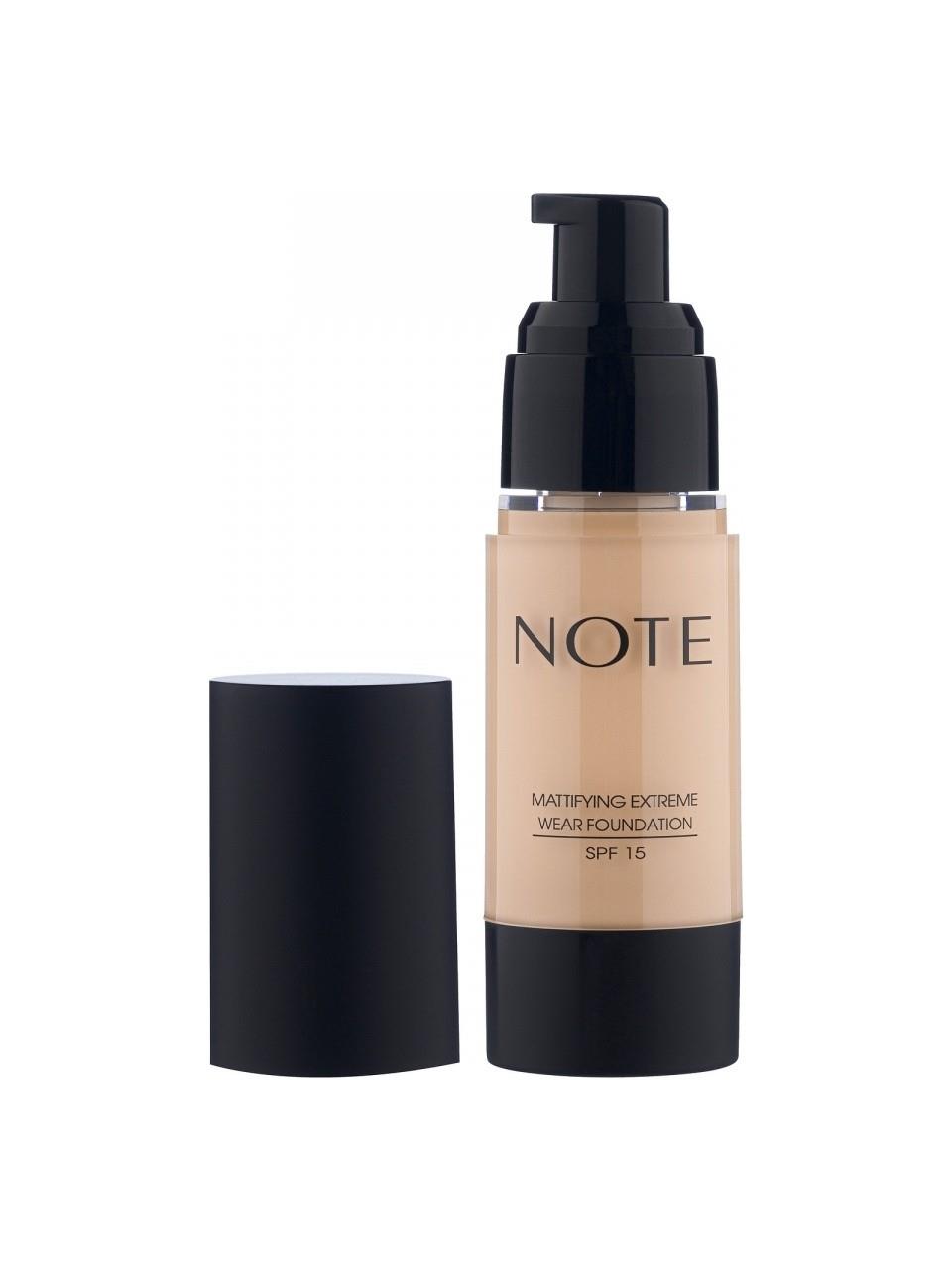 Note Mattifying Extreme Wear Foundation 01