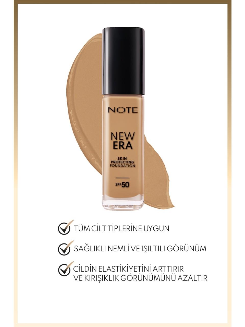 Note New Era Foundation 180 Dark Honey