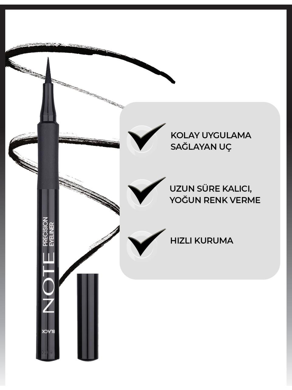 Note Precision Eyeliner Black