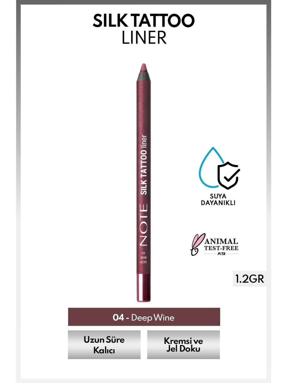 Note Silk Tattoo Liner 1,2gr. 03 Antique Bronze