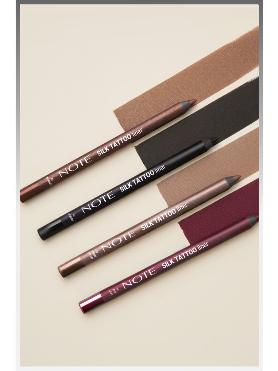 Note Silk Tattoo Liner 1,2gr. 02 Espresso