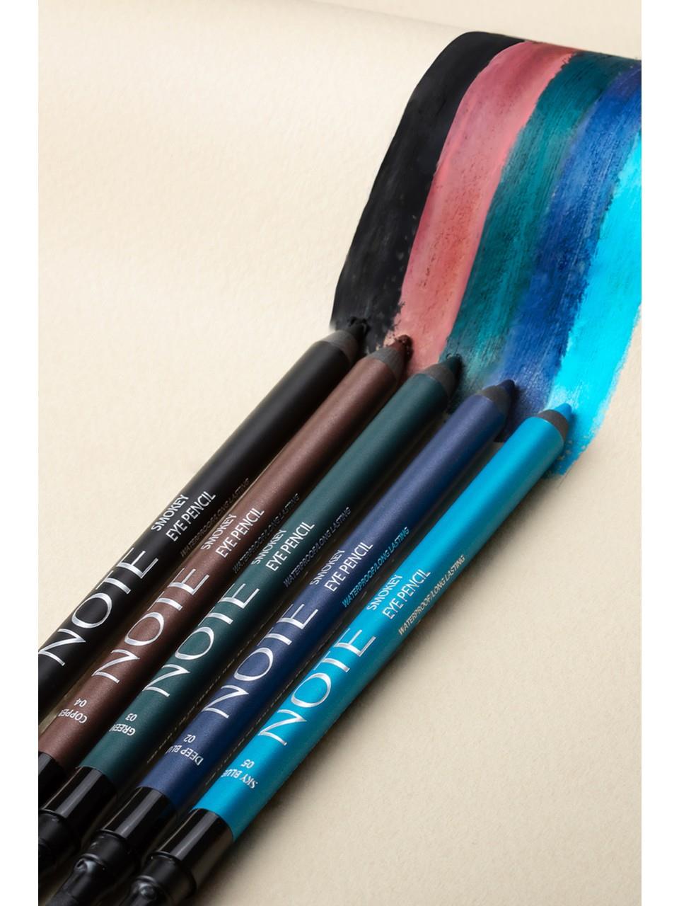 Note Smokey Eye Pencil 01 Black