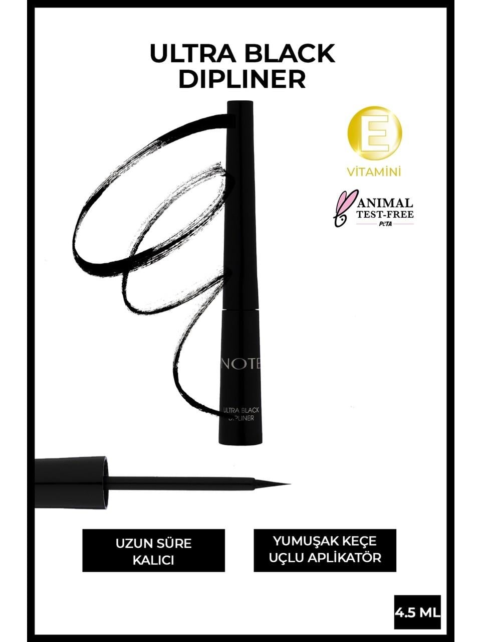 Note Ultra Black Dipliner n°01 Black