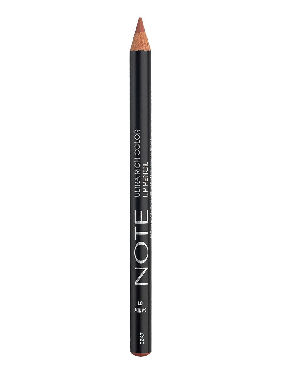 Note Ultra Rich Color Lip Pencil 01