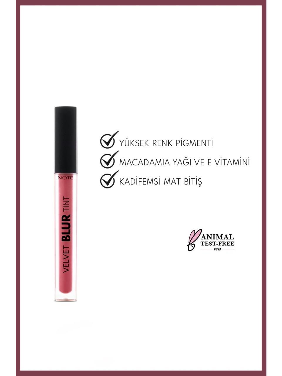 Note Velvet Blur Tint 4ml. 02 Rose Dusk