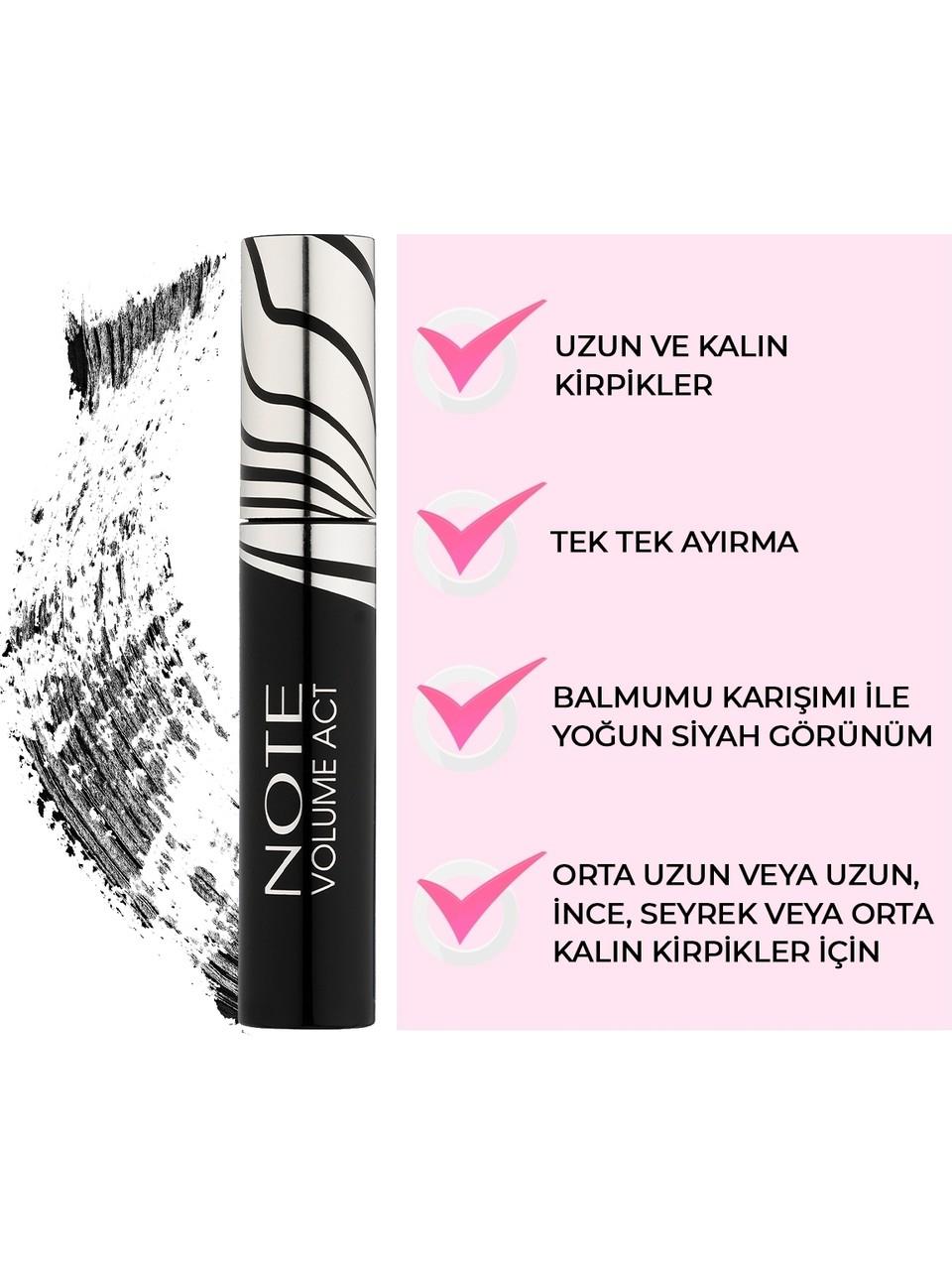 Note Volume Act Mascara