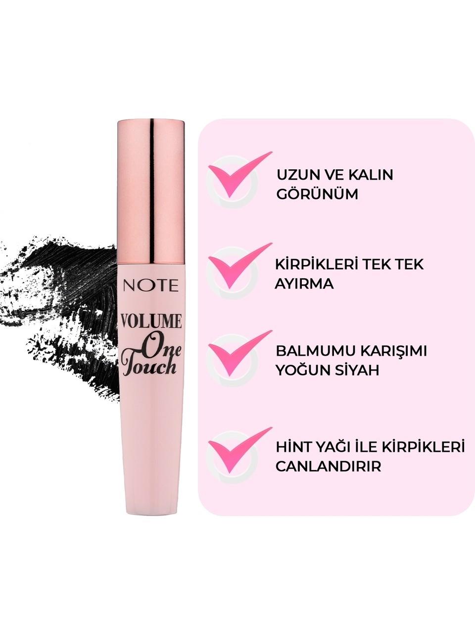 Note Volume One Touch Mascara