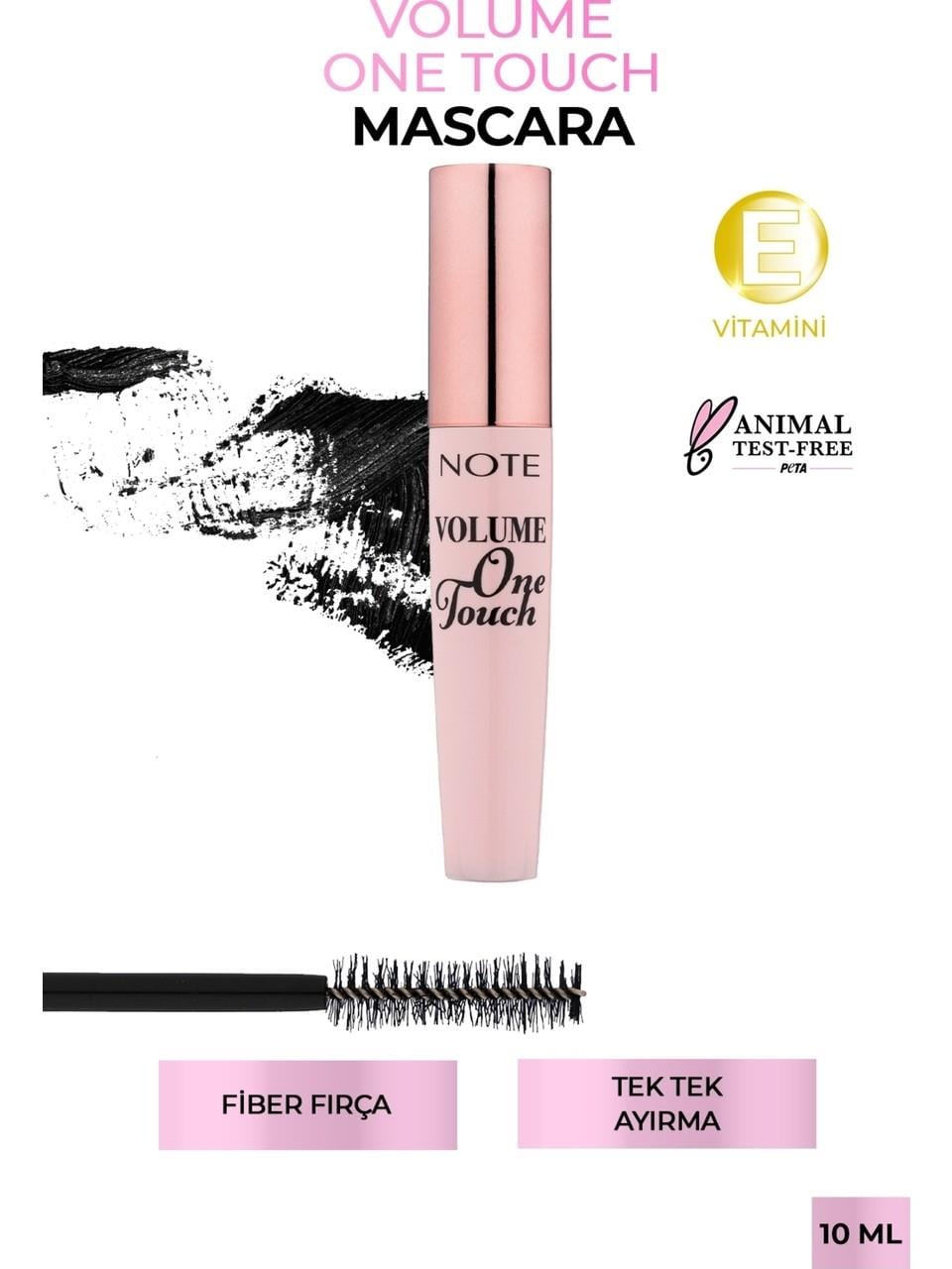 Note Volume One Touch Mascara