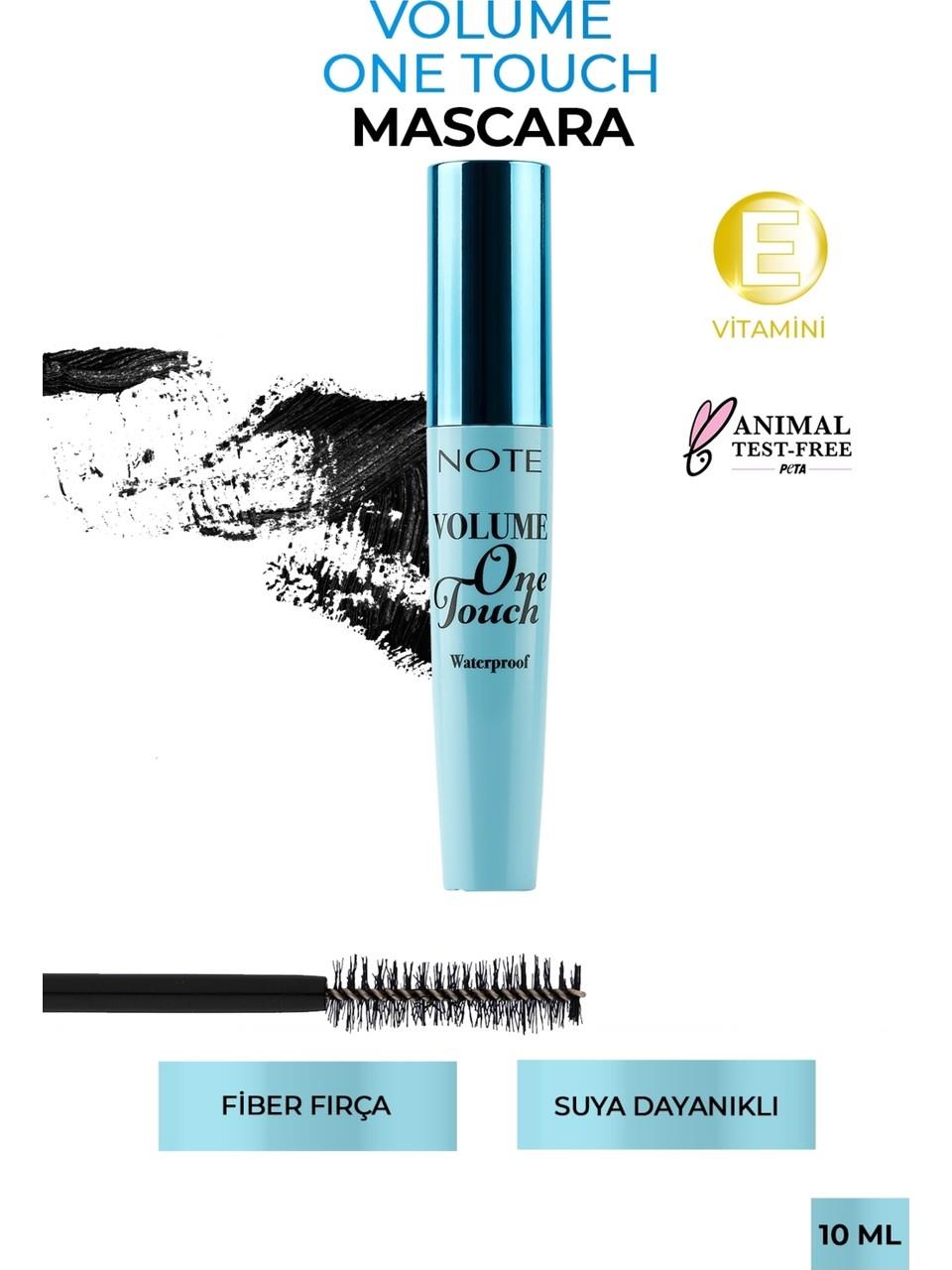 Note Volume One Touch Waterproof Mascara
