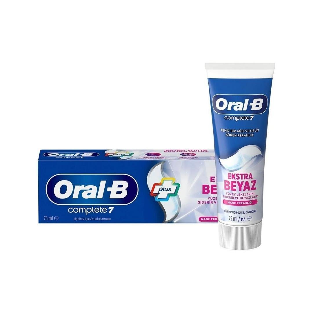 Oral-B Diş Macunu 75ml. + Ekstra Beyaz