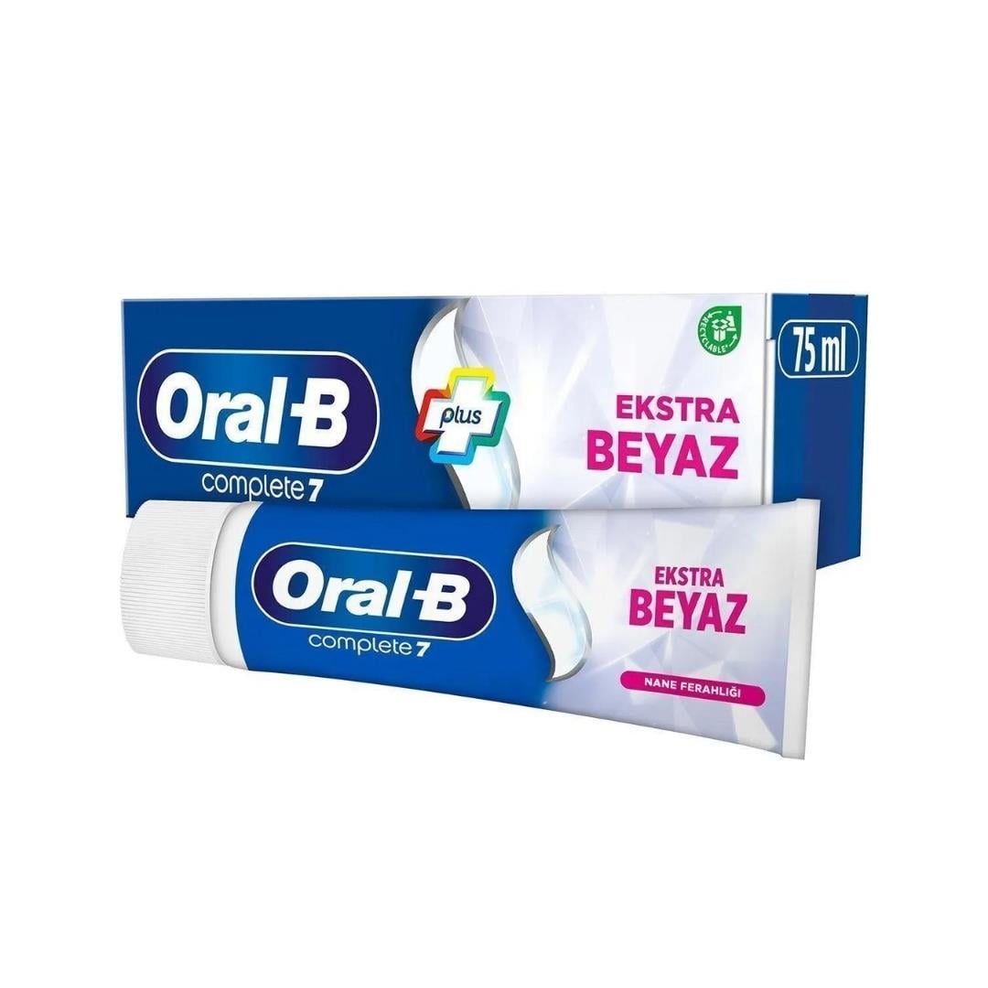 Oral-B Diş Macunu 75ml. + Ekstra Beyaz