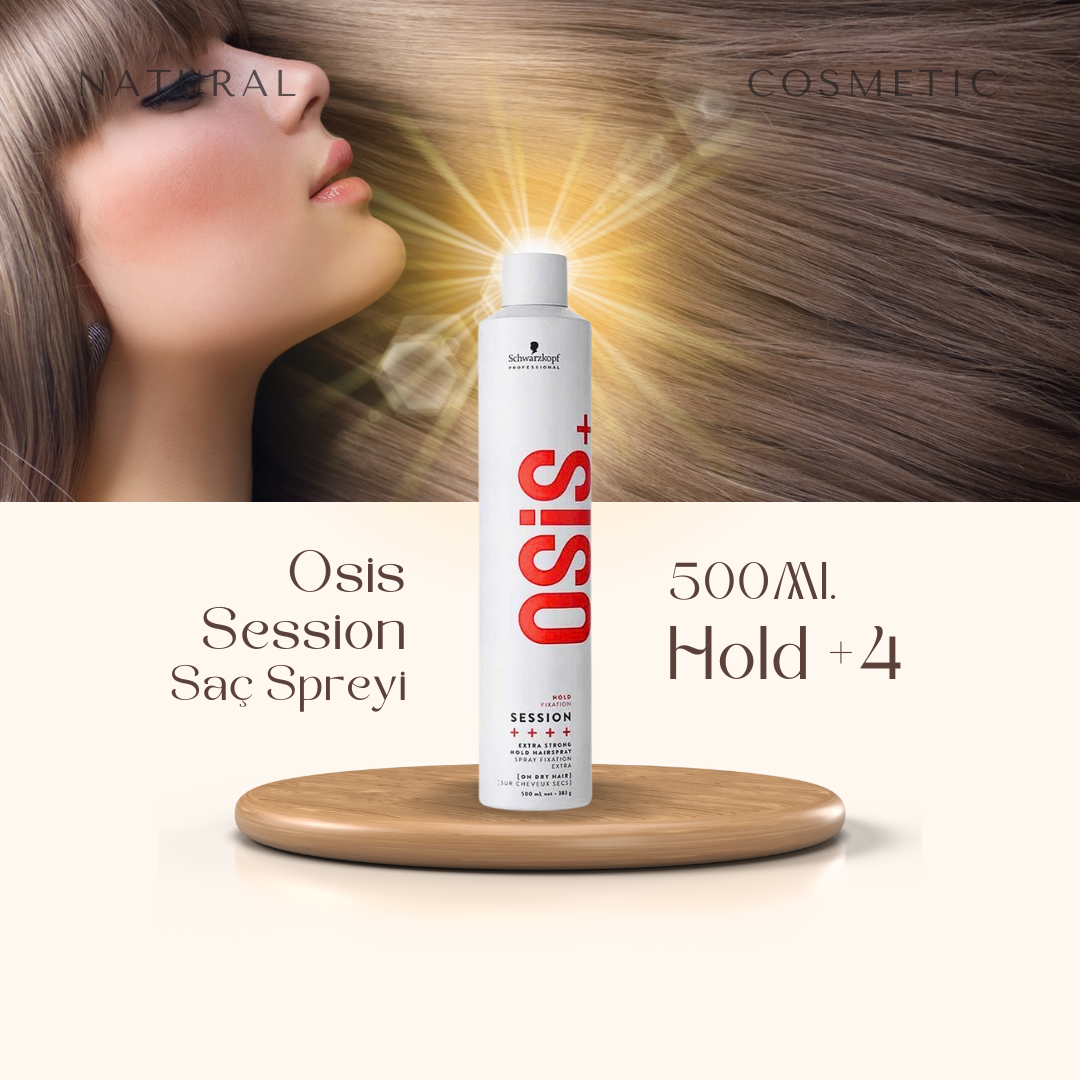 Osis Session Saç Spreyi 500Ml. Hold +4