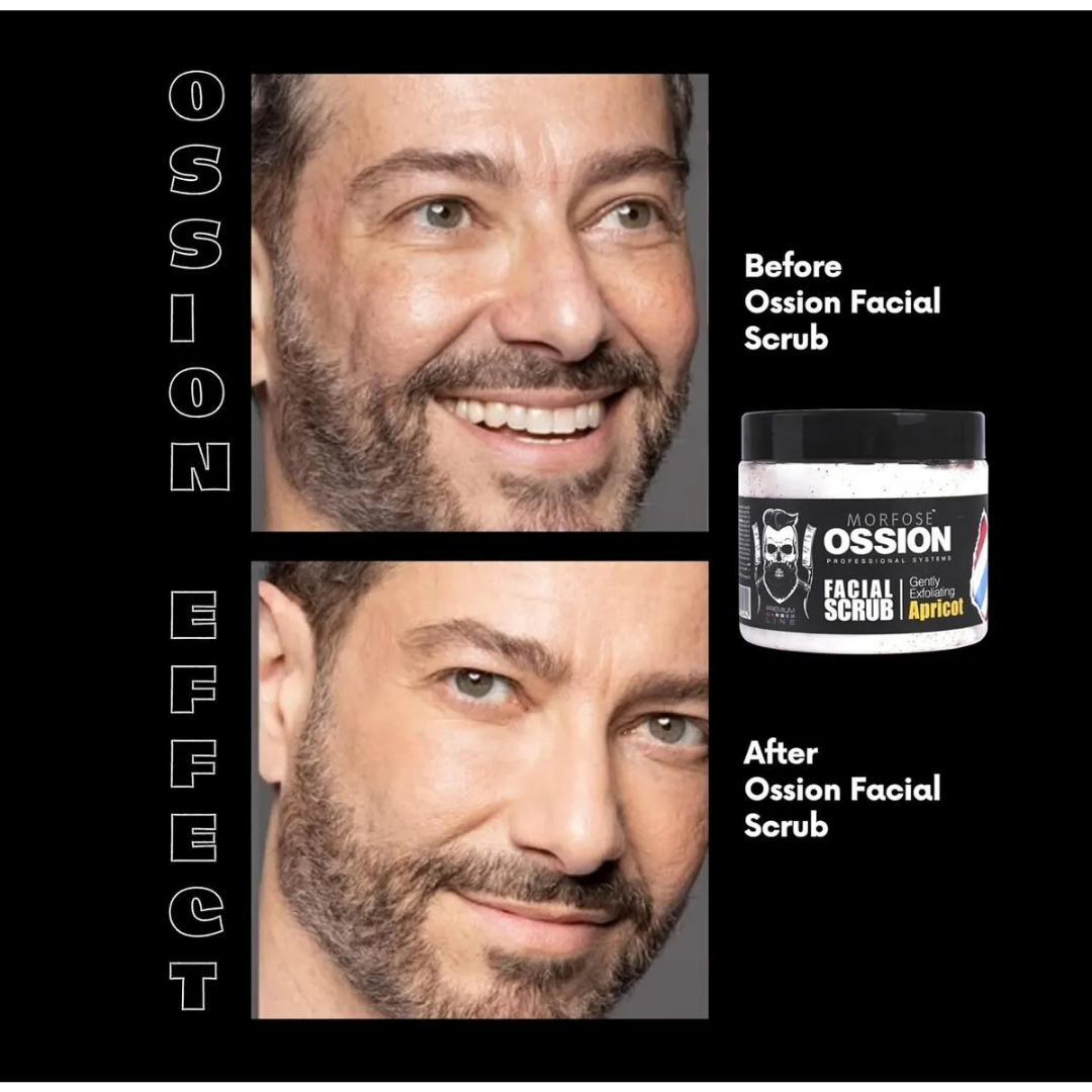 Ossion Facial Scrub 400ml. Apricot