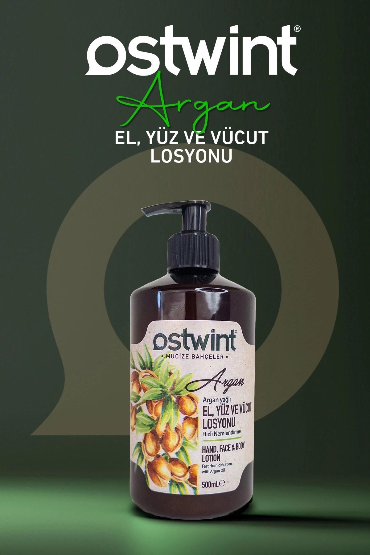 Ostwint Argan Yağlı Vücut Losyonu 500Ml.(Pompalı)