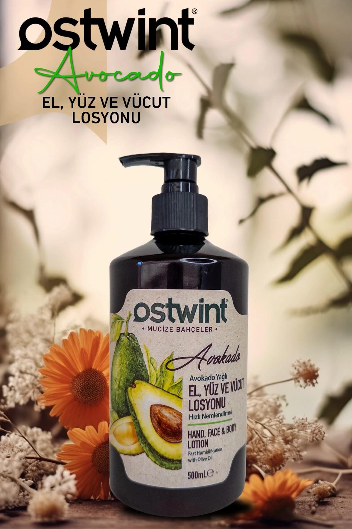 Ostwint Avokado Vücut Losyonu 500Ml.(Pompalı)