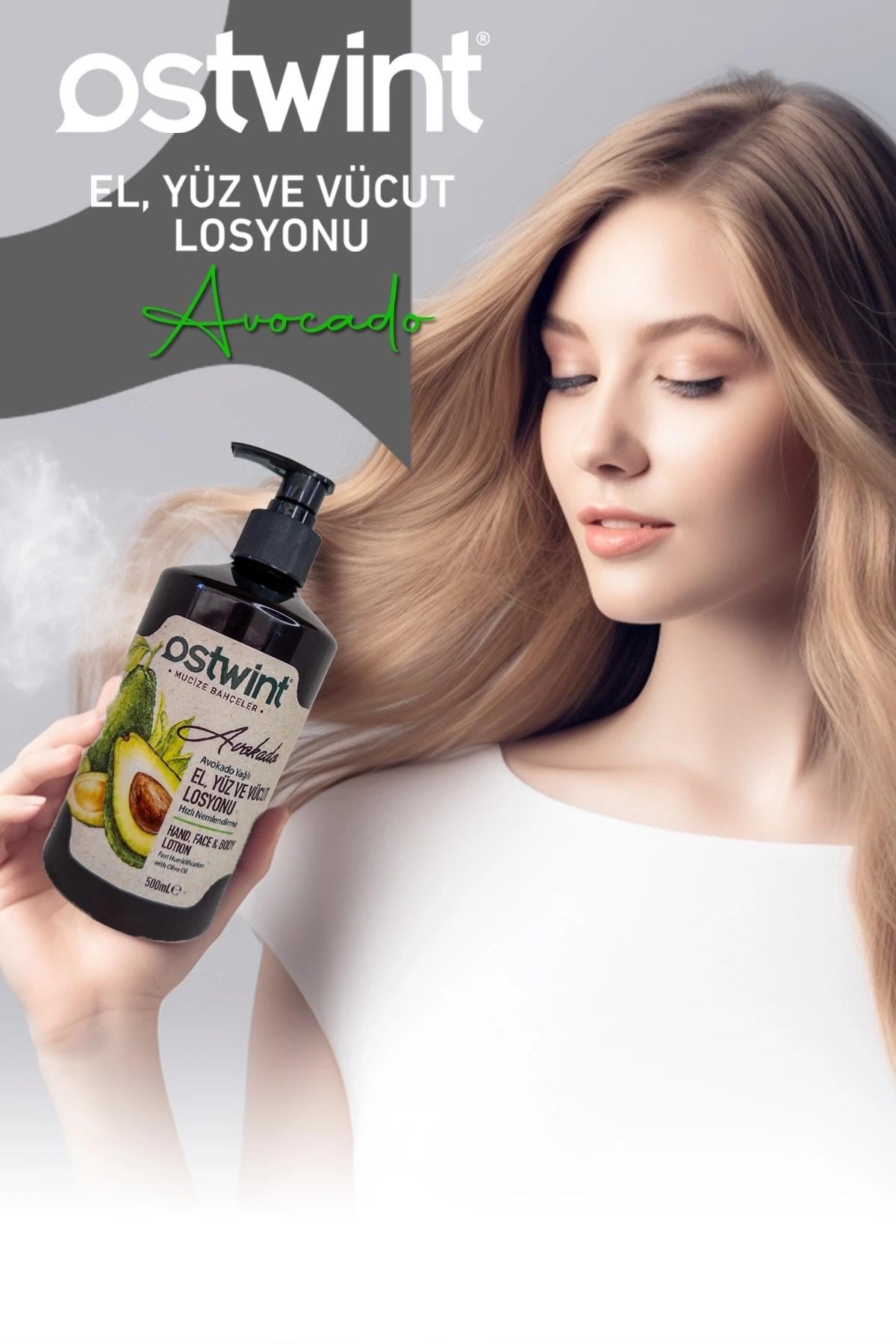 Ostwint Avokado Vücut Losyonu 500Ml.(Pompalı)