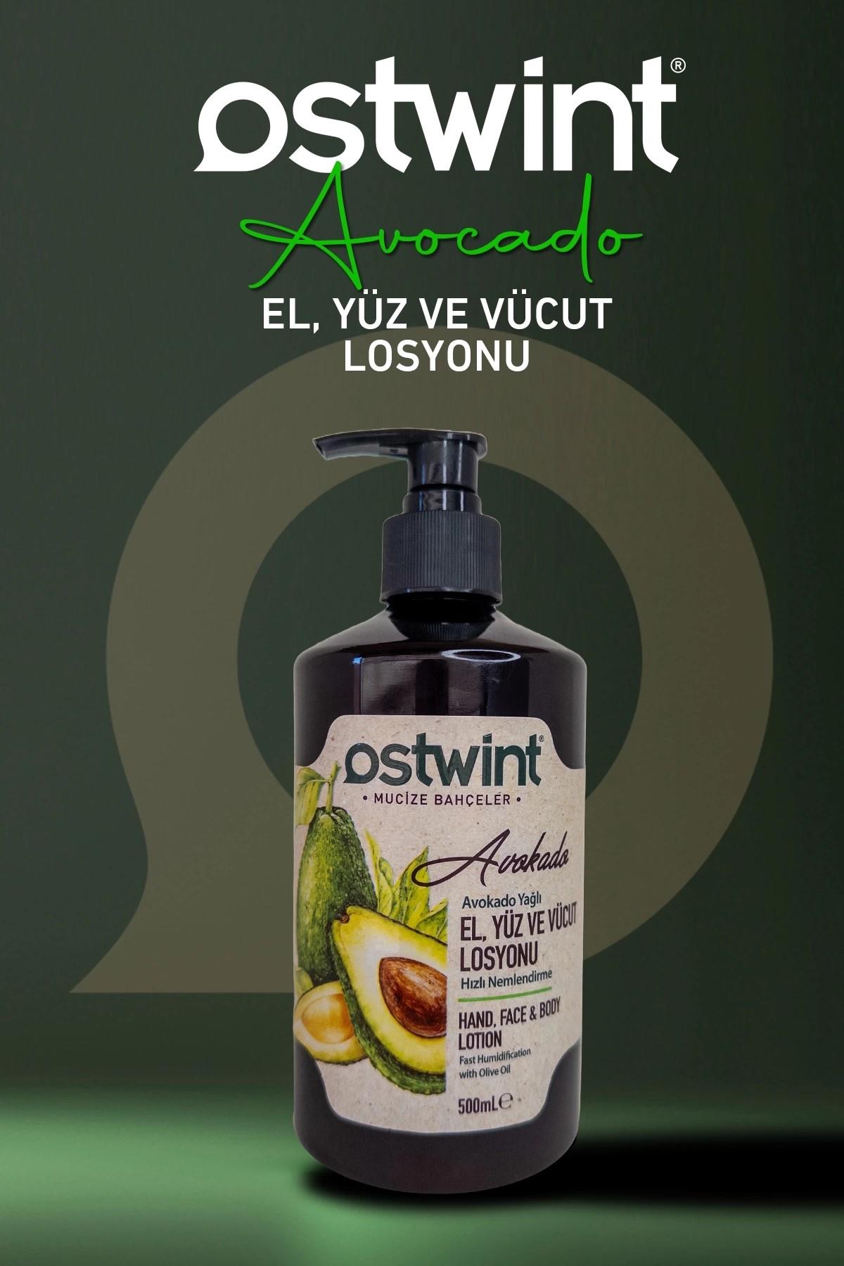 Ostwint Avokado Vücut Losyonu 500Ml.(Pompalı)