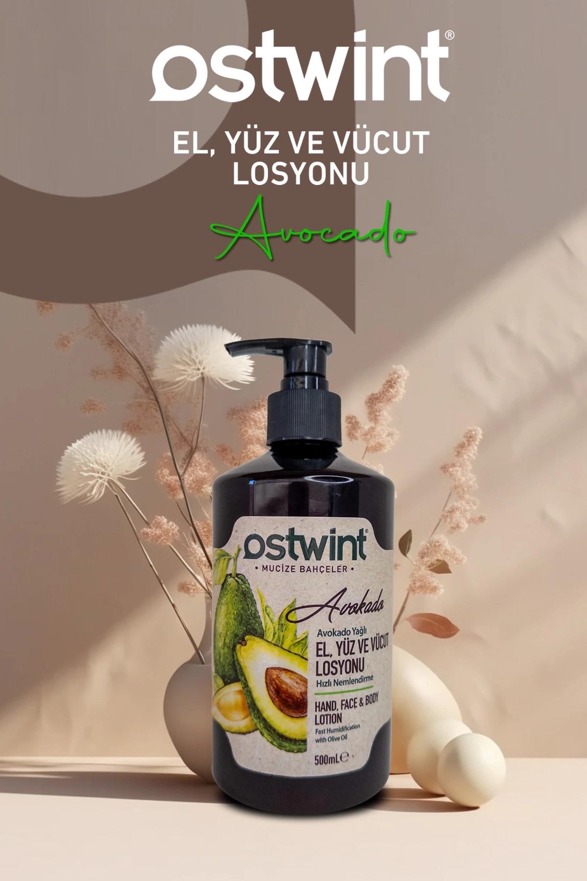 Ostwint Avokado Vücut Losyonu 500Ml.(Pompalı)