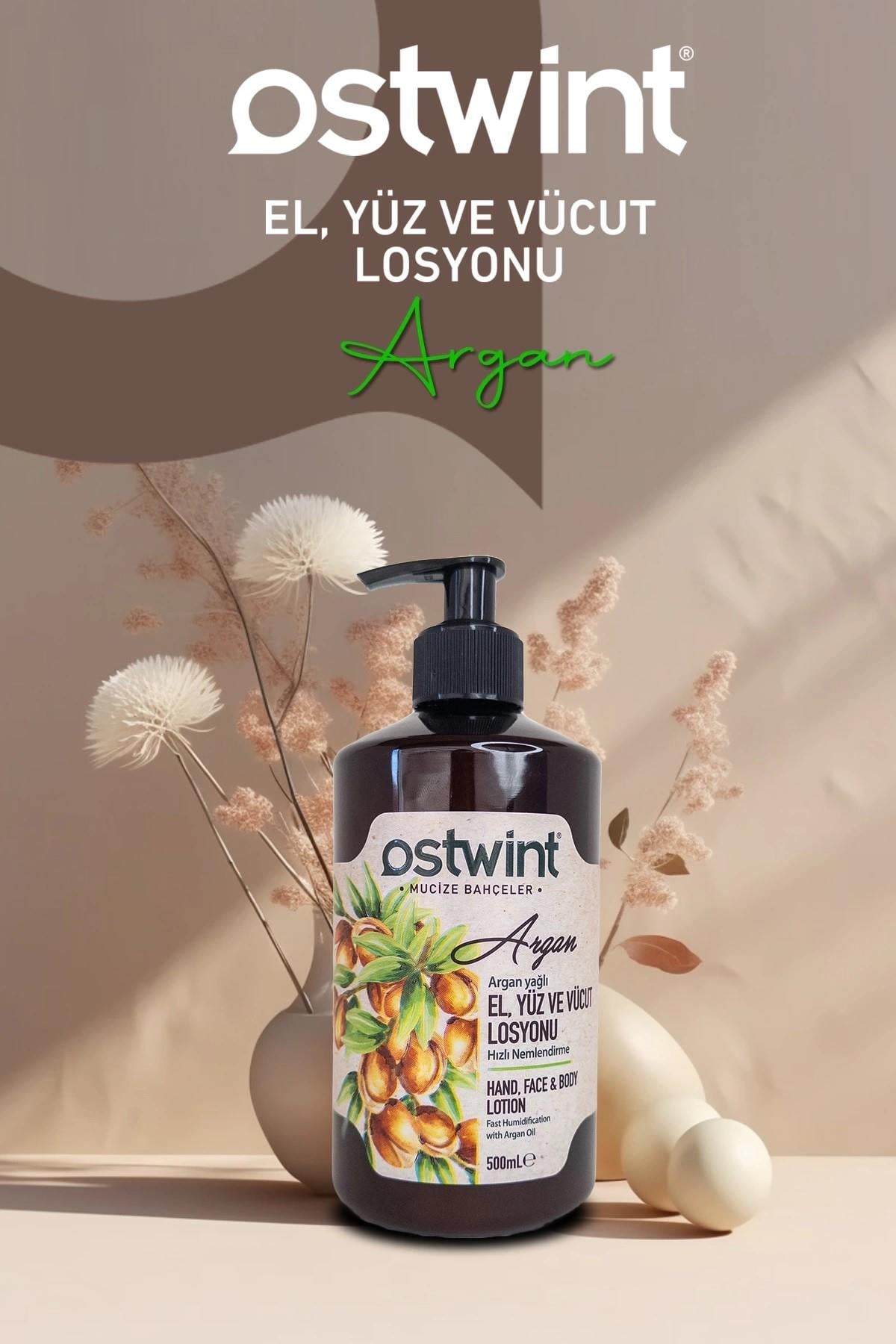 Ostwint El Ve Vücut Losyonu Argan Oil Süt Protein