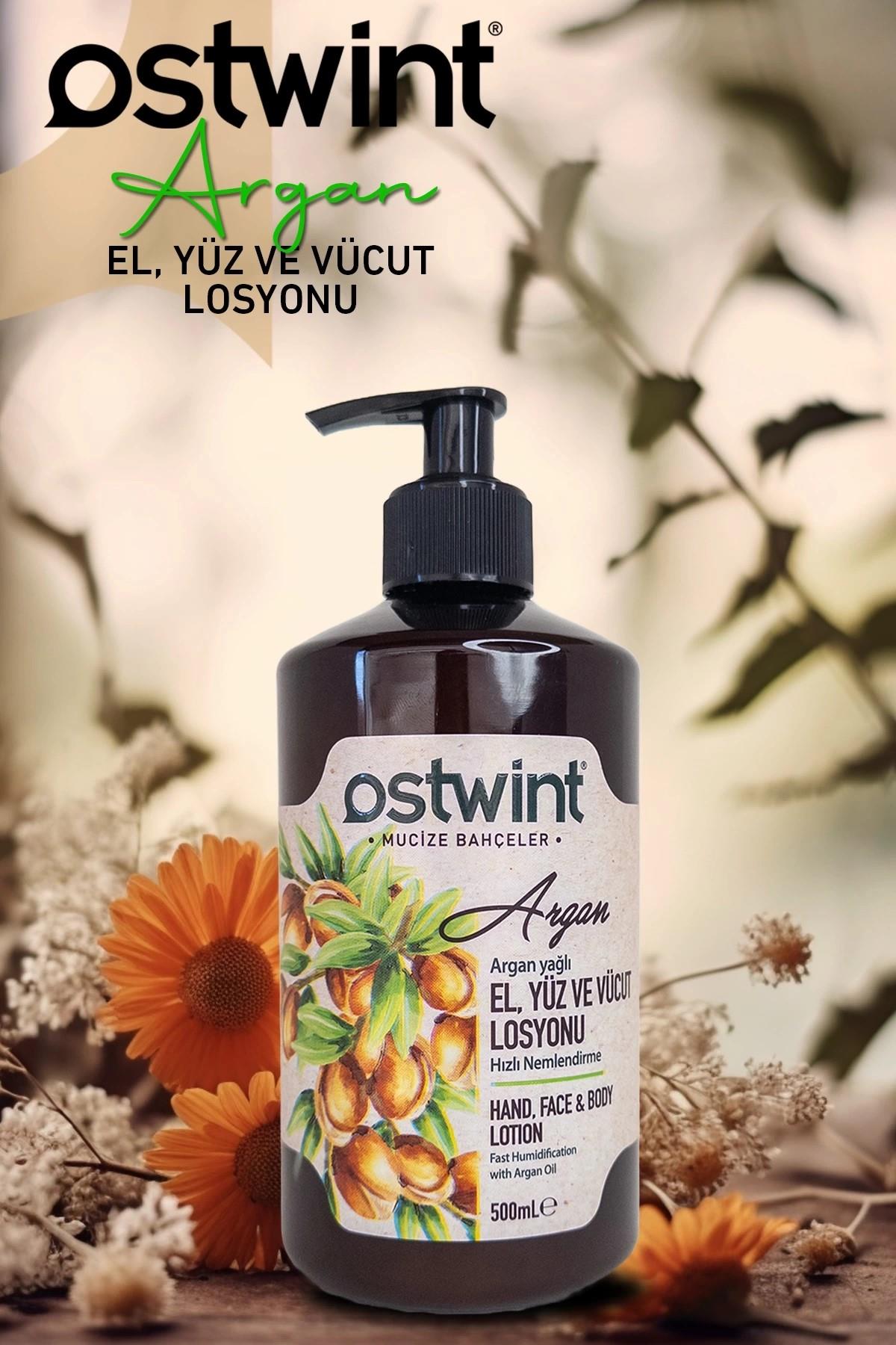 Ostwint El Ve Vücut Losyonu Argan Oil Süt Protein