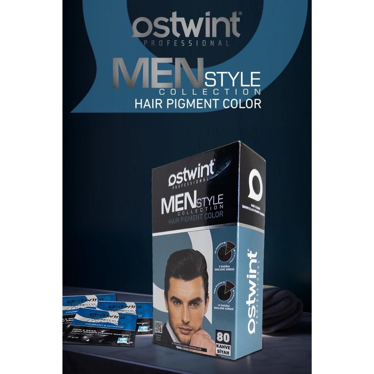 Ostwint Hair Pigment Color 80 Kahve Siyah