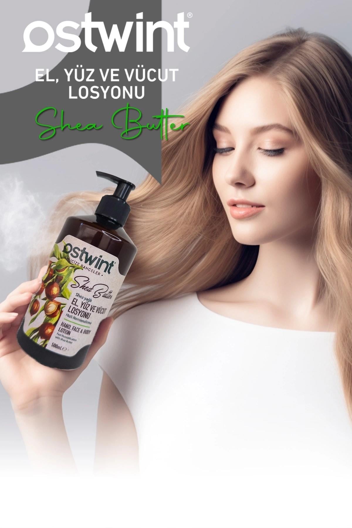 Ostwint Shea Butter Vücut Losyonu 500Ml.(Pompalı)
