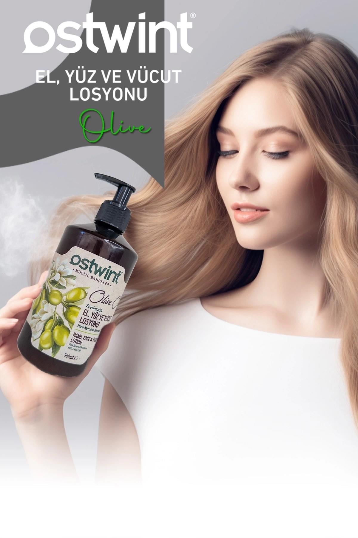 Ostwint Zeytinyağlı Vücut Losyonu 500Ml.(Pompalı)