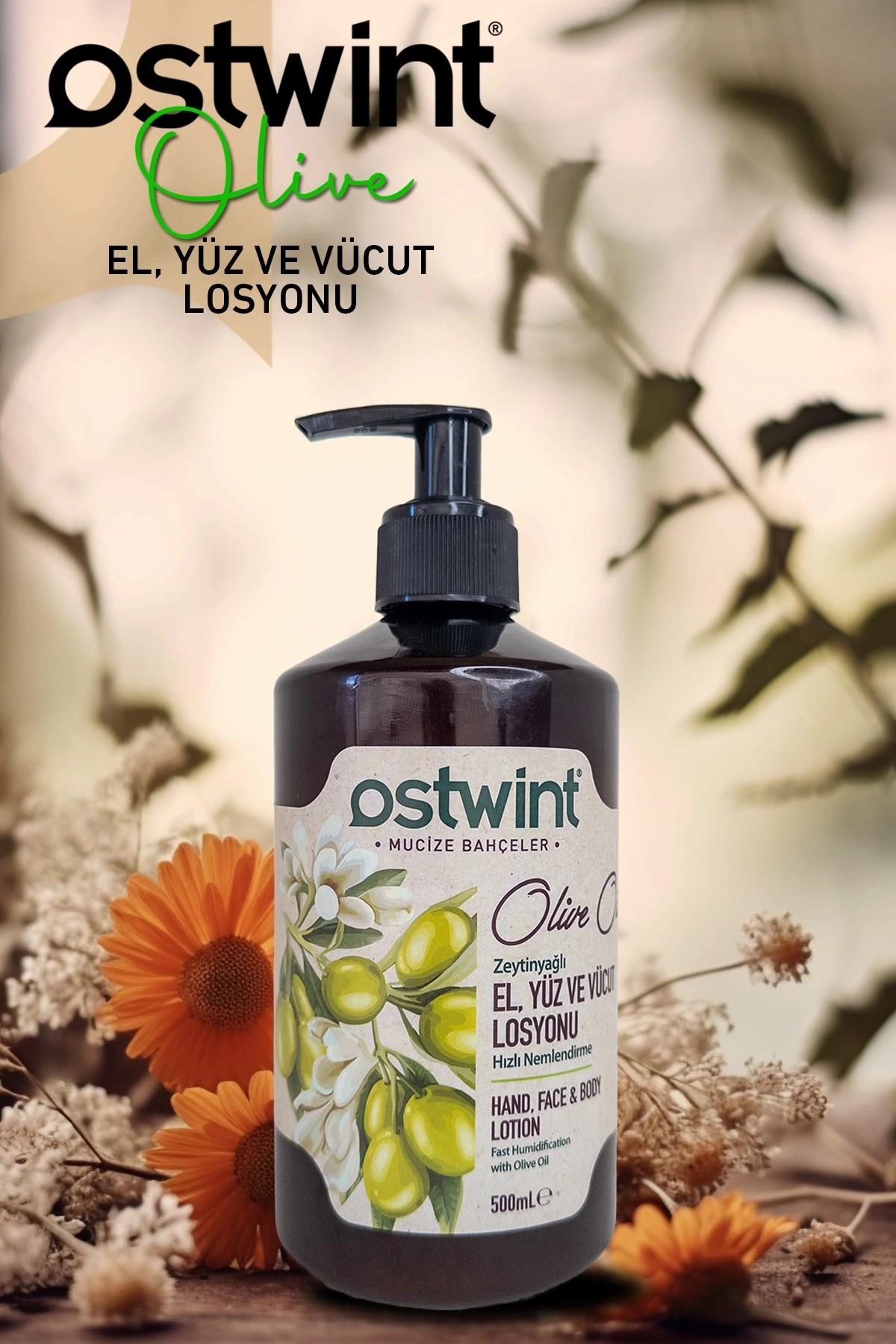 Ostwint Zeytinyağlı Vücut Losyonu 500Ml.(Pompalı)