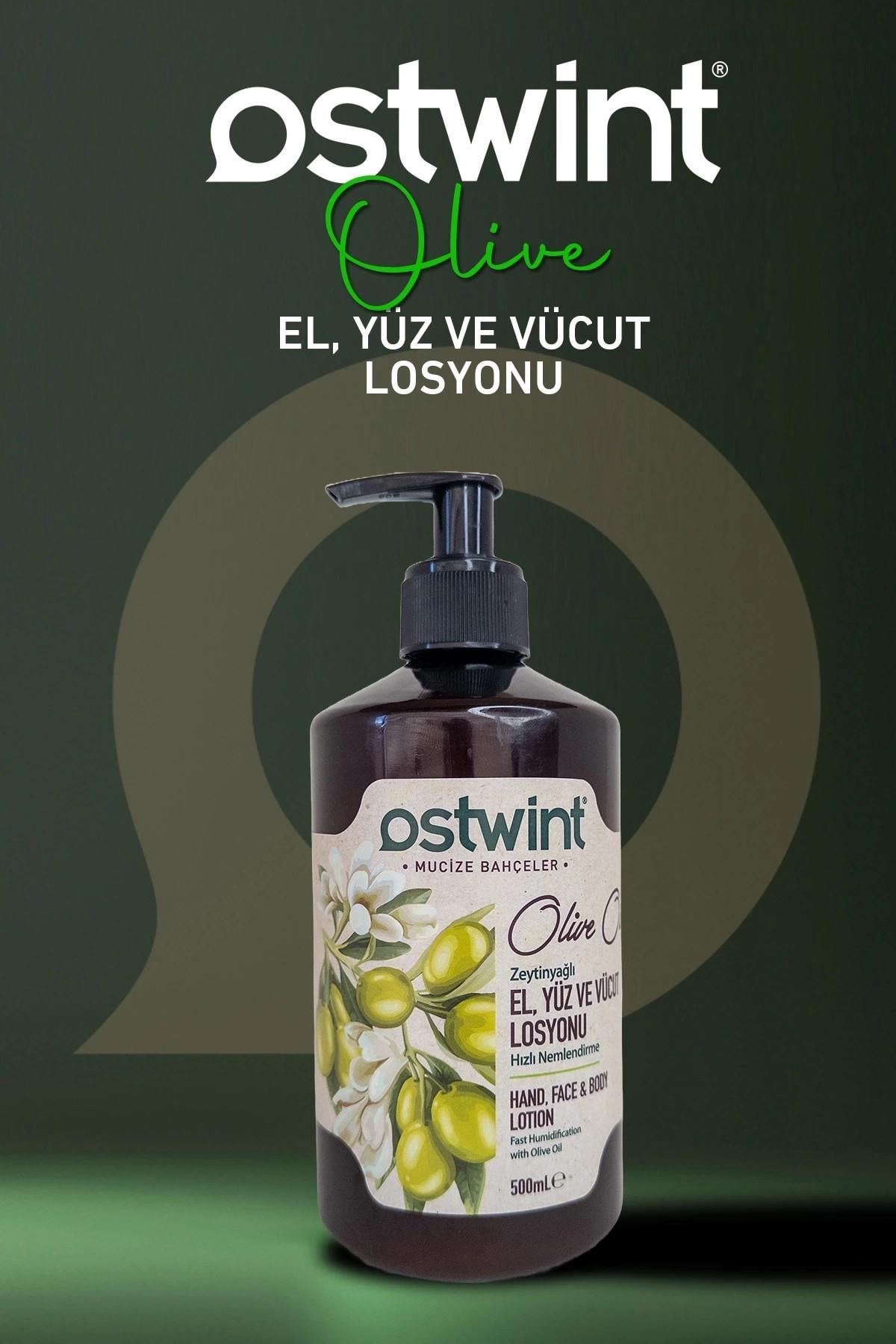 Ostwint Zeytinyağlı Vücut Losyonu 500Ml.(Pompalı)