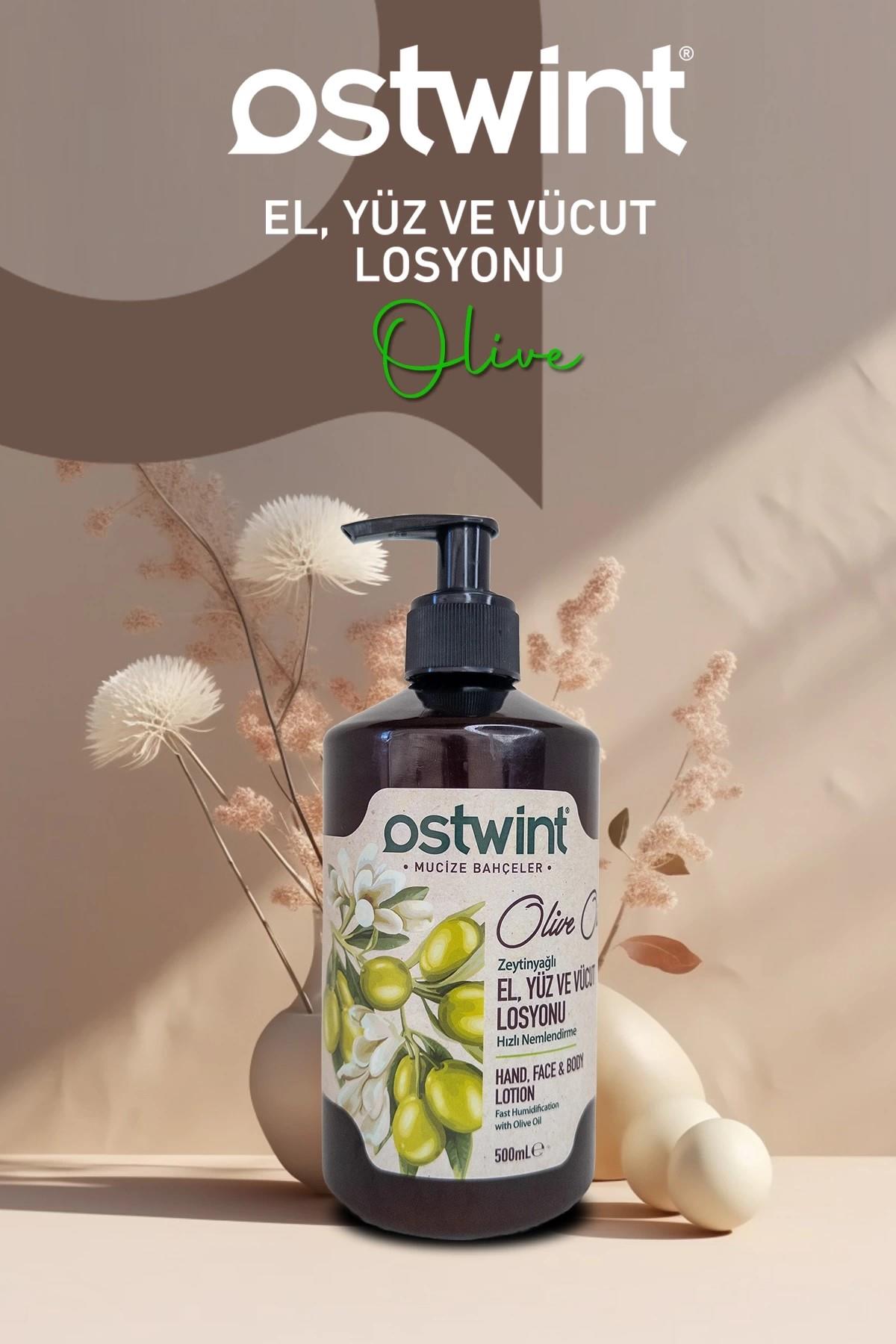 Ostwint Zeytinyağlı Vücut Losyonu 500Ml.(Pompalı)