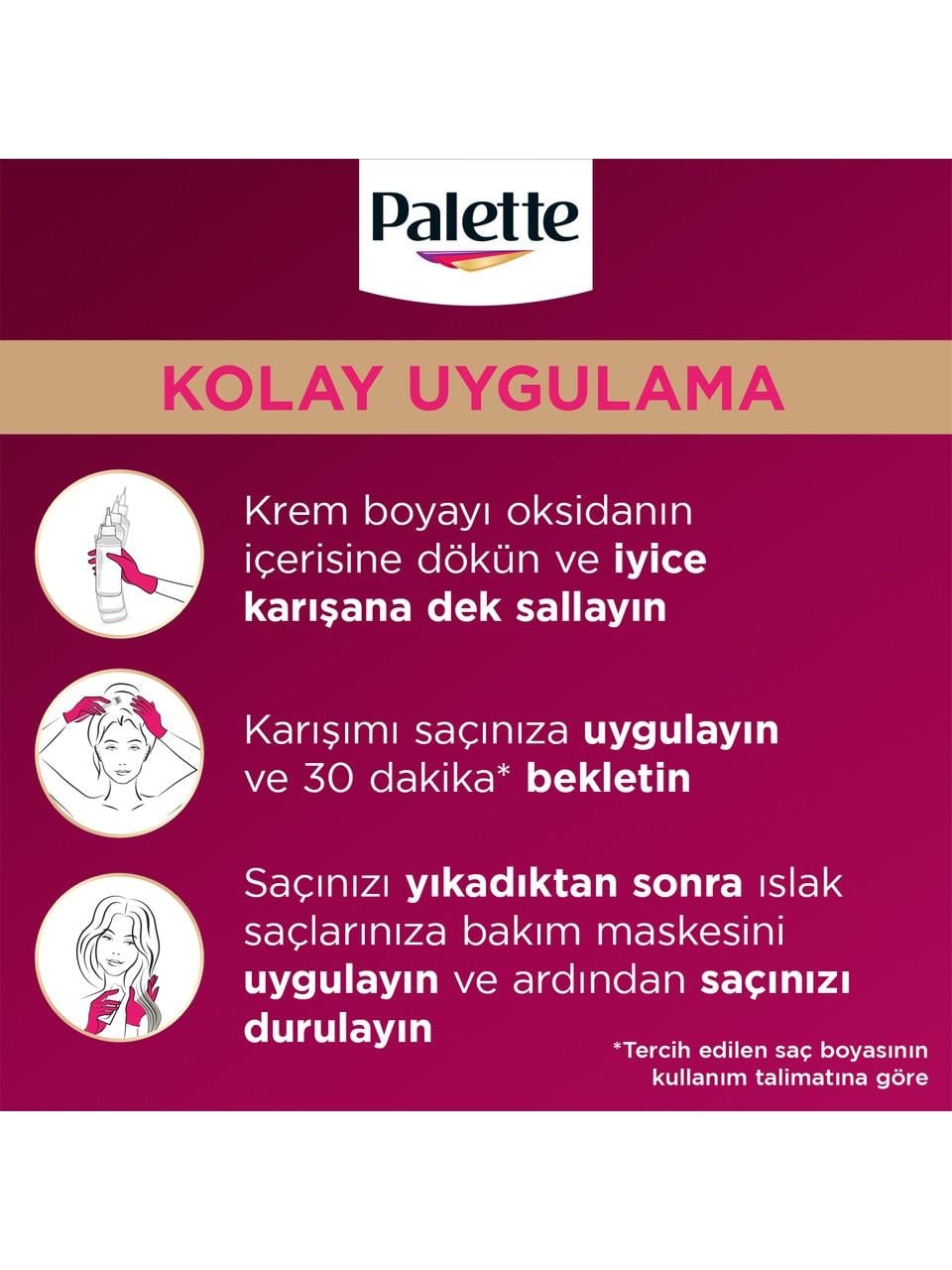 Palette Deluxe Set Boya 5-88 Şarap Kızılı