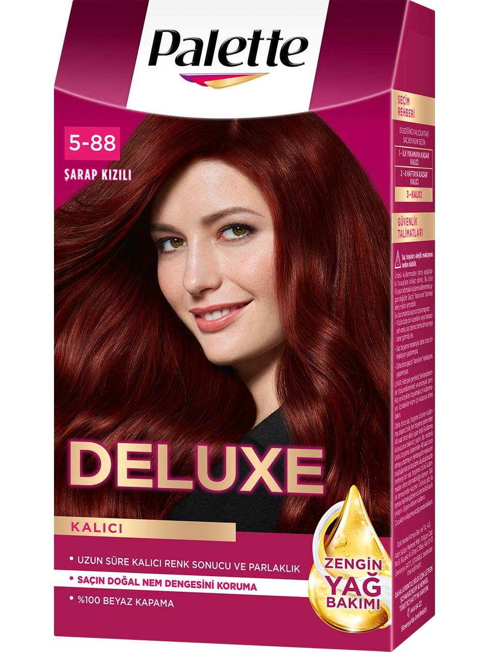 Palette Deluxe Set Boya 5-88 Şarap Kızılı