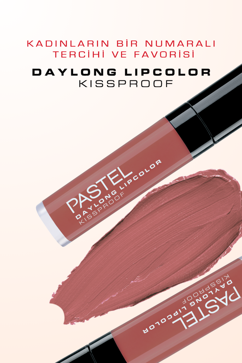 Pastel Day Long Lıpcolor Kıssproof No:43