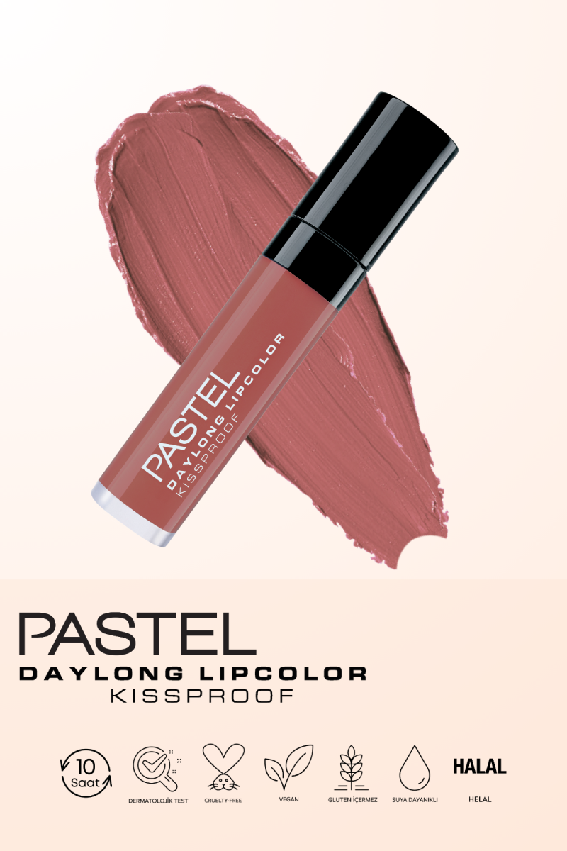 Pastel Day Long Lıpcolor Kıssproof No:43