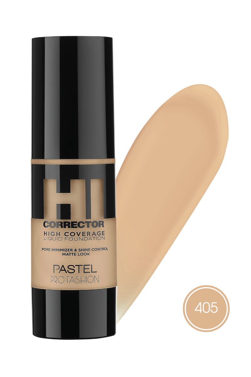 Pastel Hıgh Coverage Lıquıd Foundatıon 405
