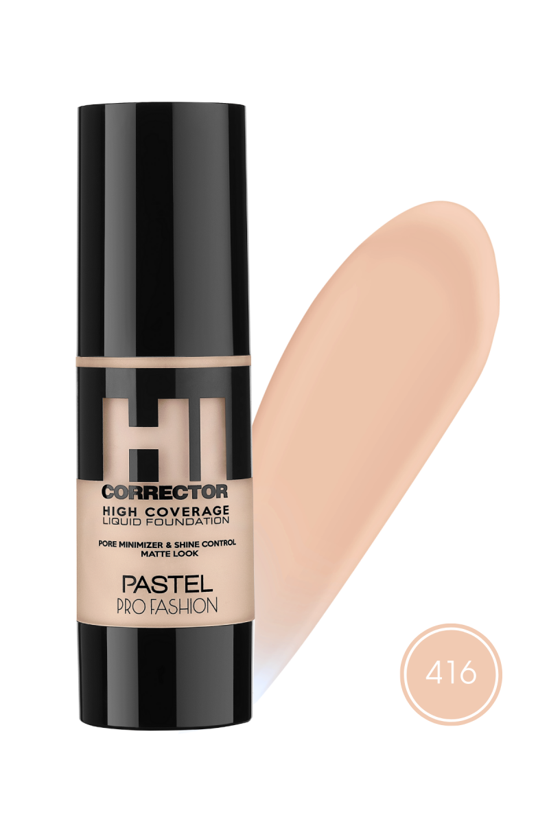 Pastel Hıgh Coverage Lıquıd Foundatıon 416
