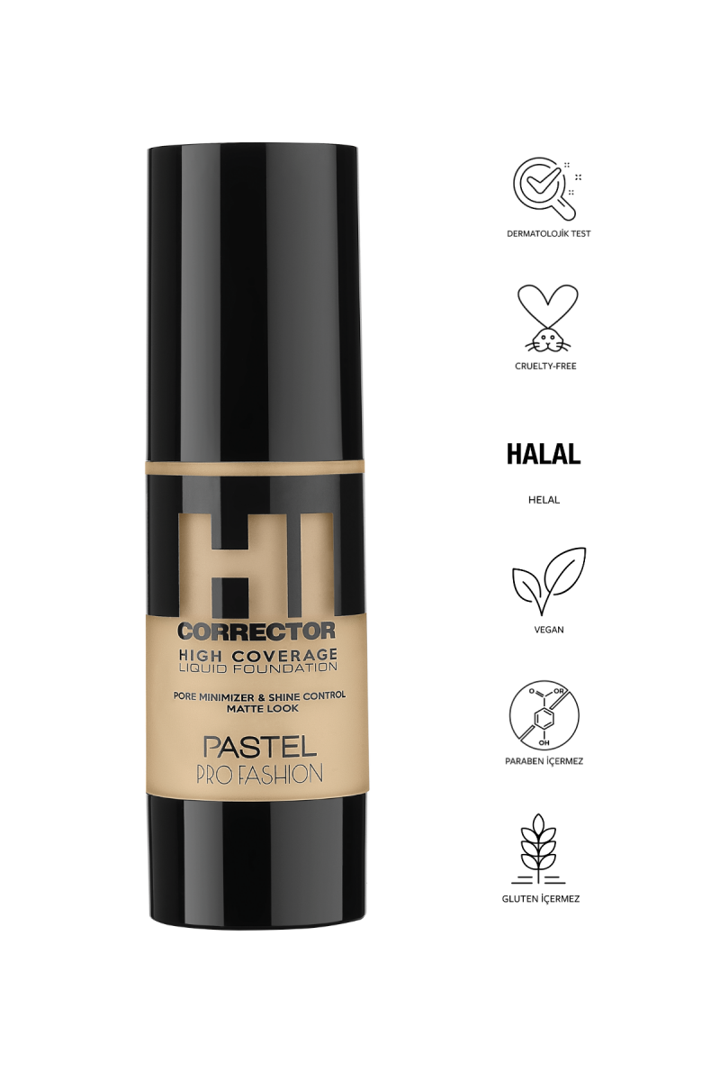 Pastel Hıgh Coverage Lıquıd Foundatıon 403