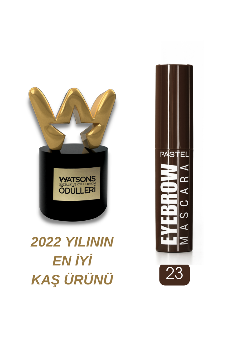 Pastel Mascara Profashıon Eyebrow 23 Dark Brown
