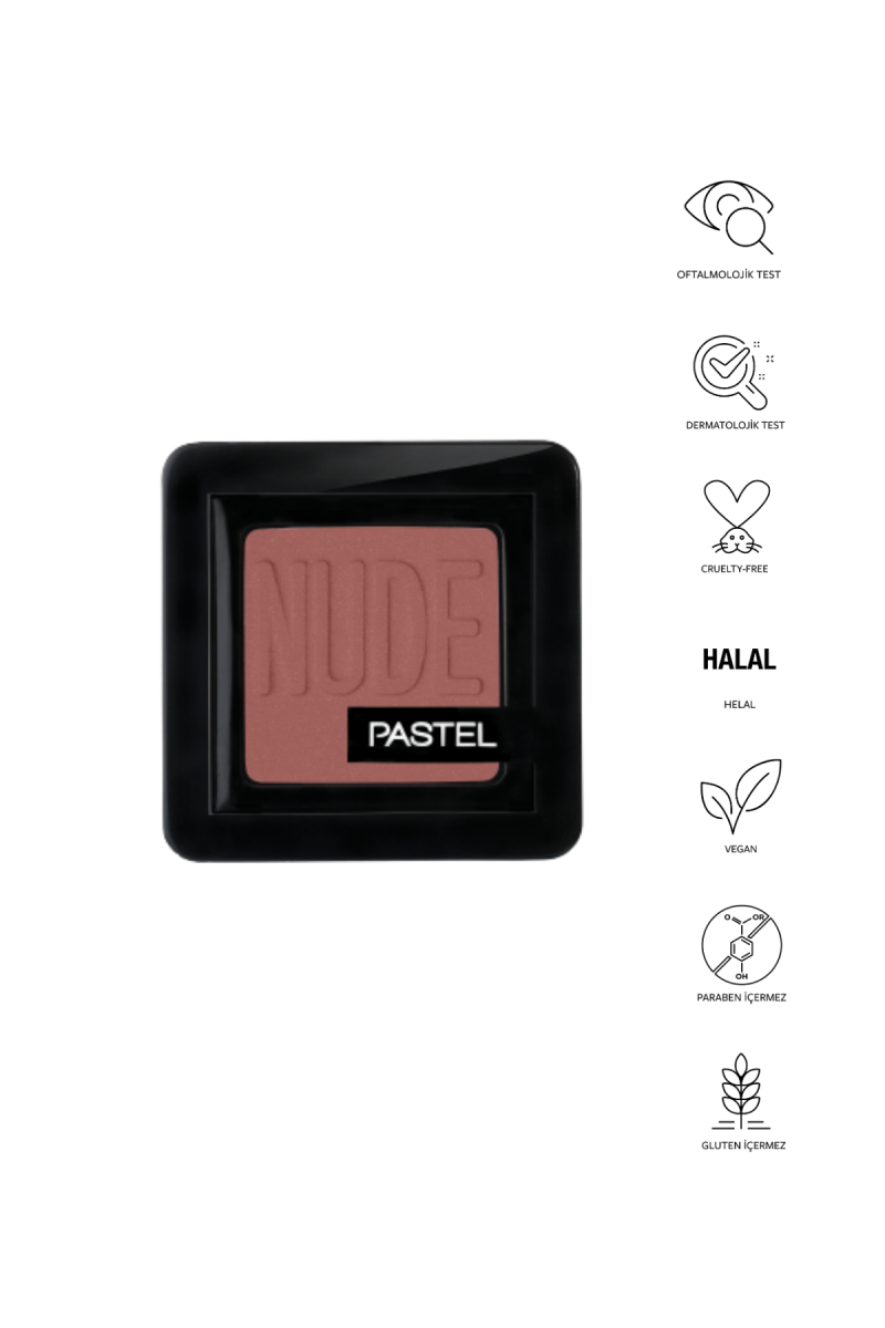Pastel Nude Sıngle Eyeshadow No:72