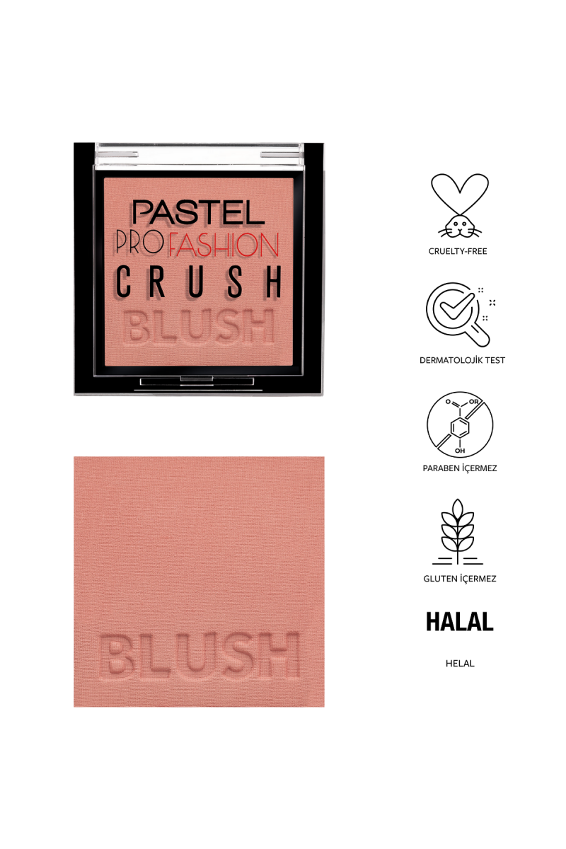 Pastel Profashıon Crush Blush No:302