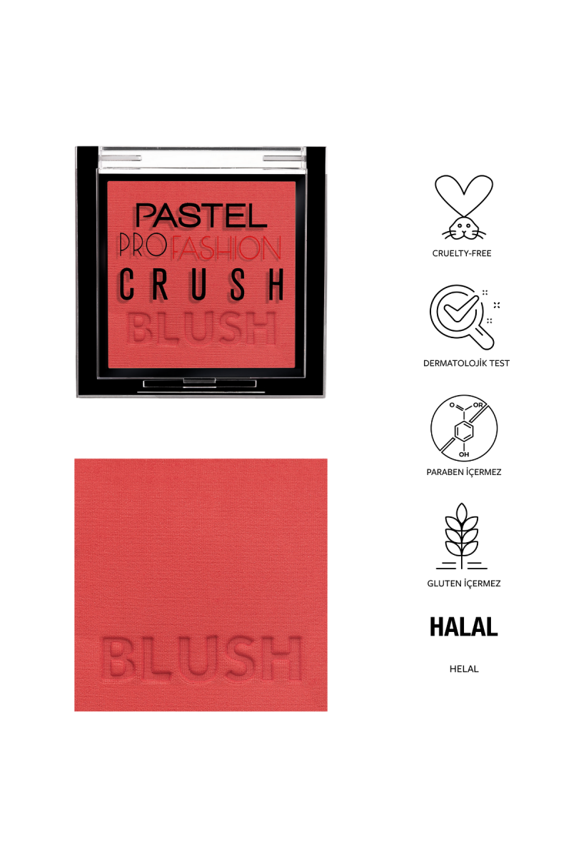 Pastel Profashıon Crush Blush No:304