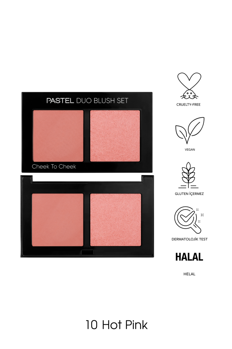 Pastel Profashıon Duo Blush Set No:10