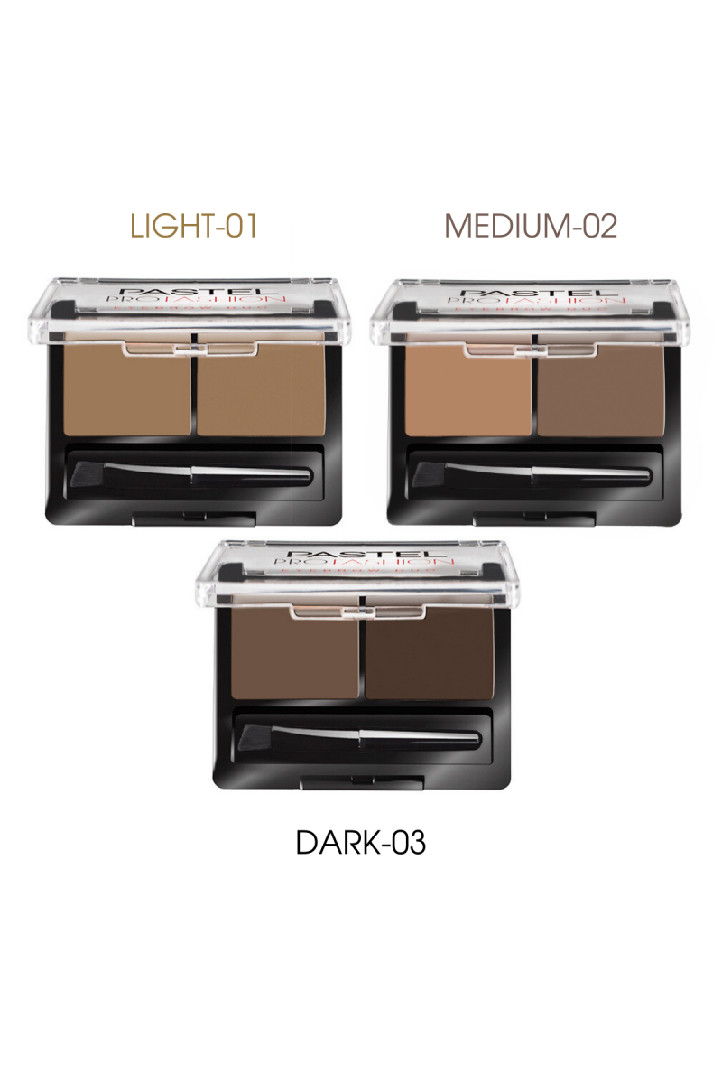 Pastel Profashıon Eyebrow Duo No:01