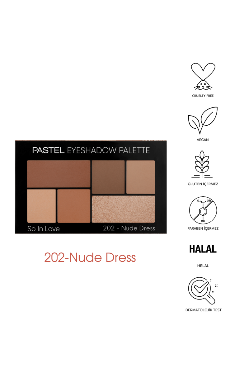 Pastel Profashıon Eyeshadow Pal.So In Love No:202