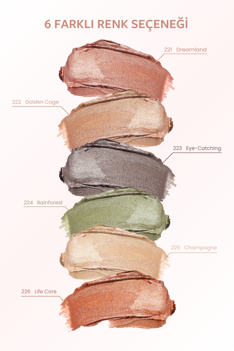 Pastel Profashıon Glow Lıqıd Eyeshadow 225