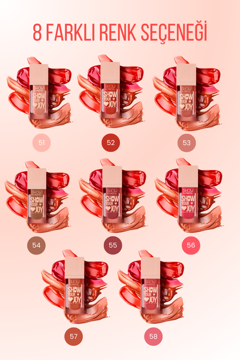 Pastel Show Your Joy Lıquıd Blush No:54